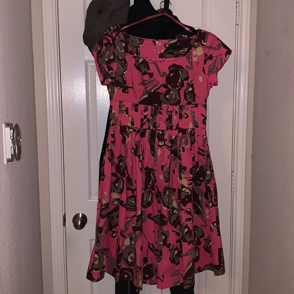 Pink Retro Style Dress